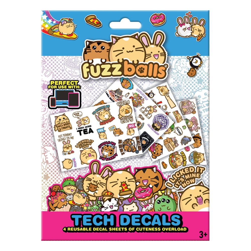 FaNaTtik Fuzzballs Tech Sticker Pack | Makochan