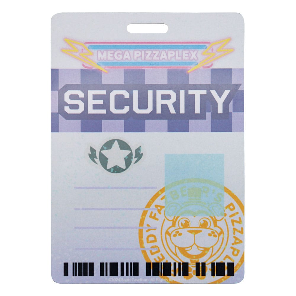 FaNaTtik Five Nights at Freddy´s Replica Security Badge Antique Brass Edition | Makochan
