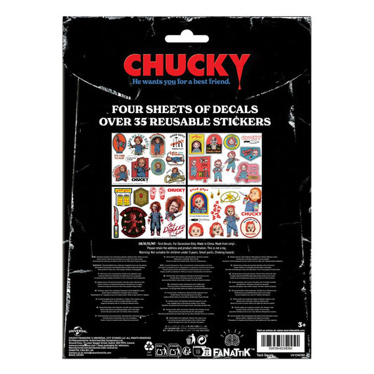 FaNaTtik Chucky Tech Sticker Pack | Makochan