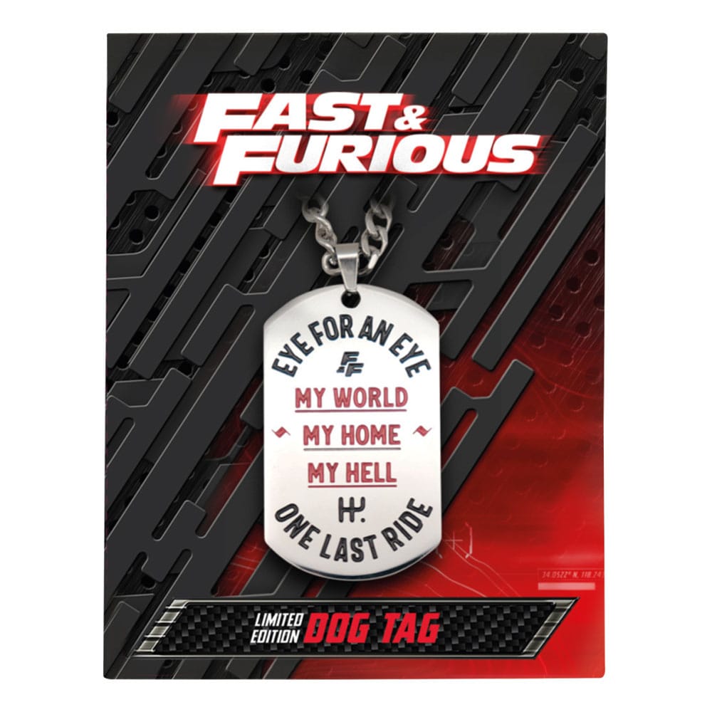FaNaTtik Fast & Furious Dog Tags with ball chain | Makochan