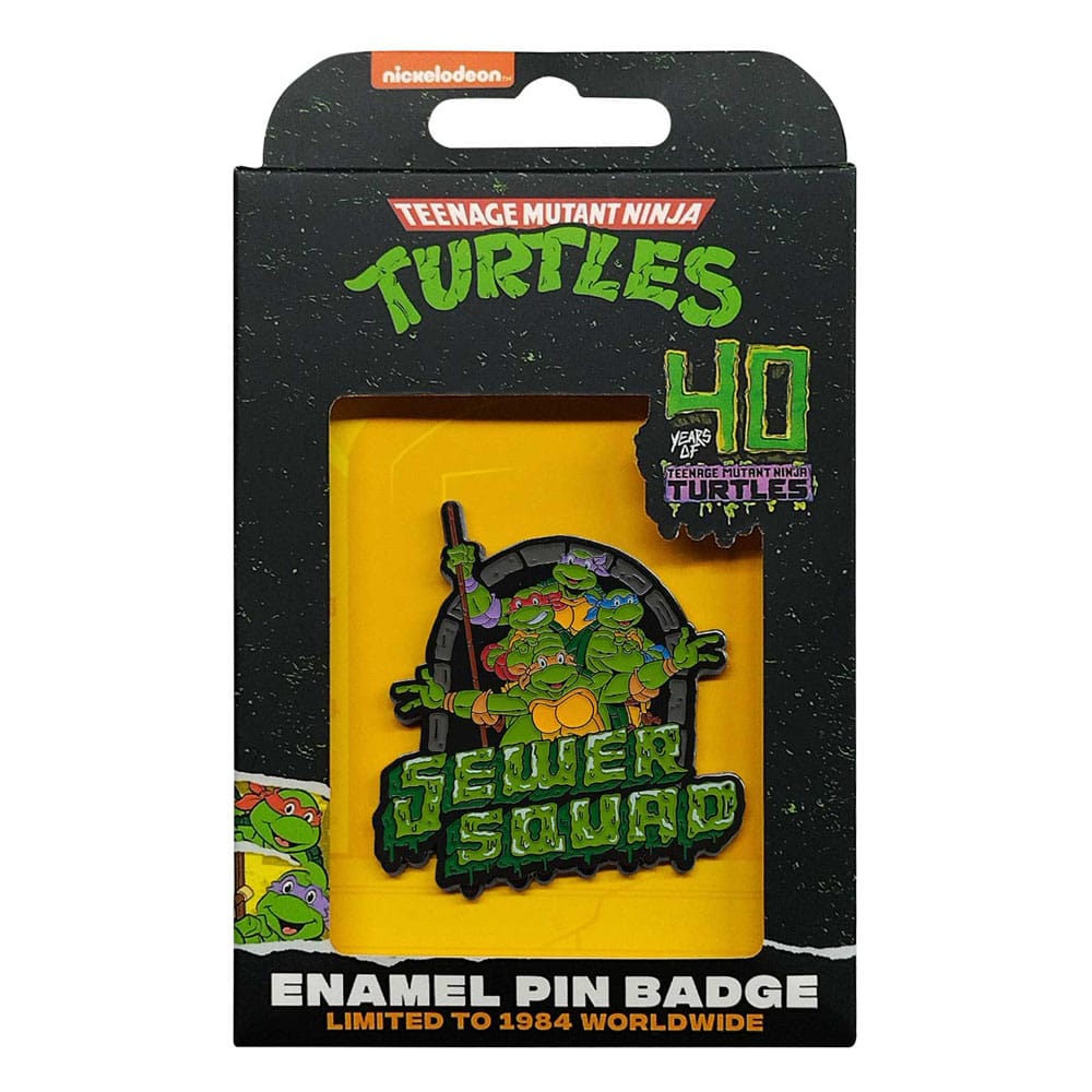 FaNaTtik Teenage Mutant Ninja Turtles Pin Badge 40th Anniversary Limited Edition | Makochan