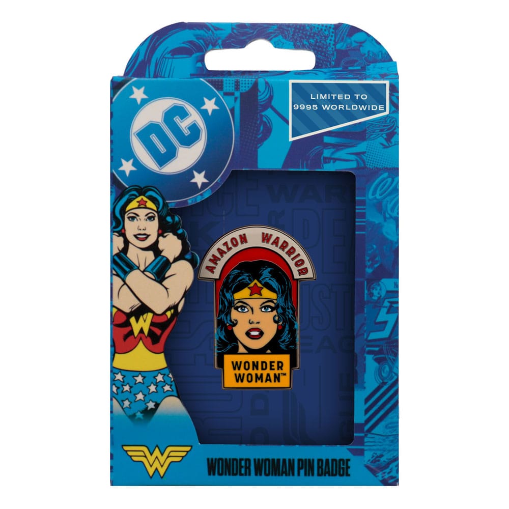 FaNaTtik DC Comics Pin Badge Wonder Woman Amazon Warrior Limited Edition | Makochan
