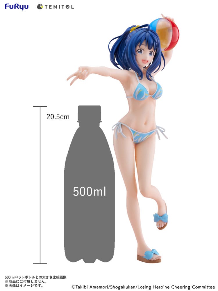 Furyu Makeine: Too Many Losing Heroines! Tenitol Tall PVC Statue Anna Yanami 31 cm | Makochan