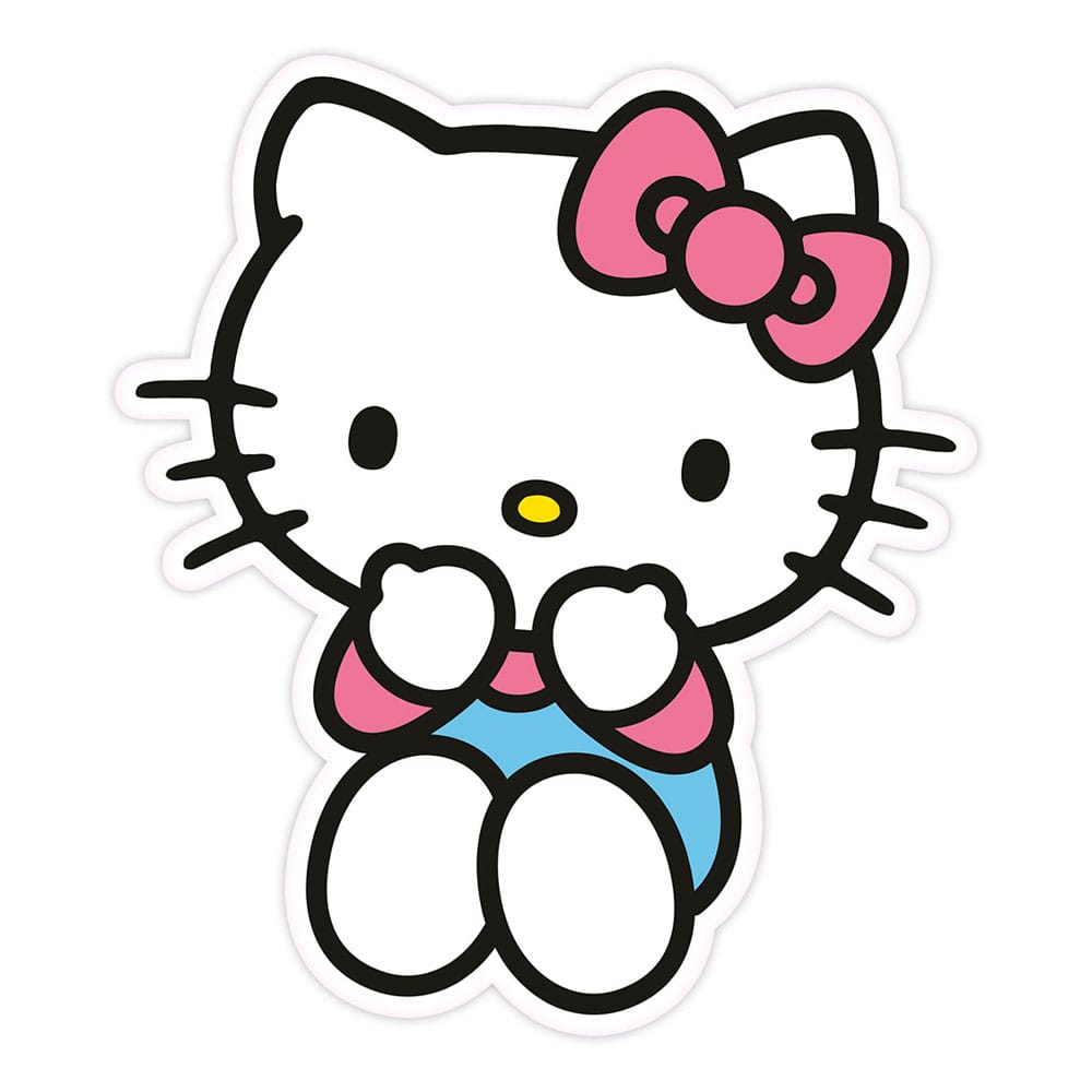 Herding Sanrio Pillow Hello Kitty Blue Pants 36 cm | Makochan