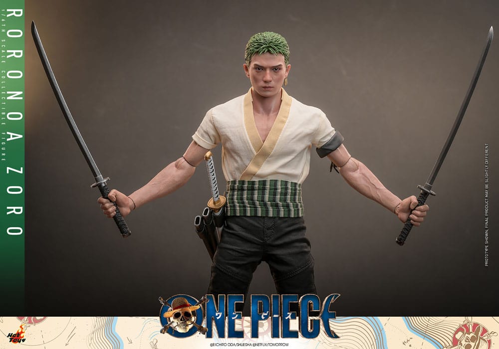 Hot Toys One Piece (Netflix) Action Figure 1/6 Roronoa Zoro 31 cm | Makochan