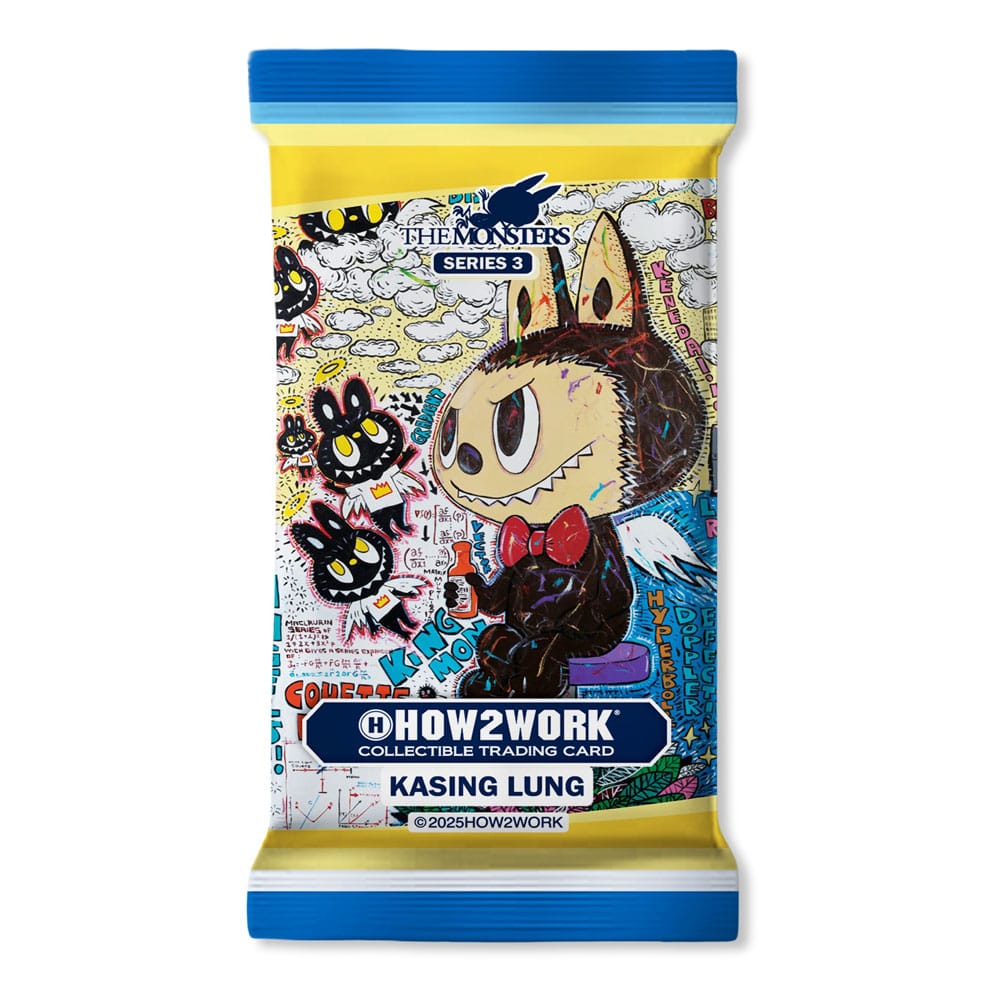 How2Work How2work Labubu Collectible Chrome Trading Cards The Monsters Series 3 (10) | Makochan