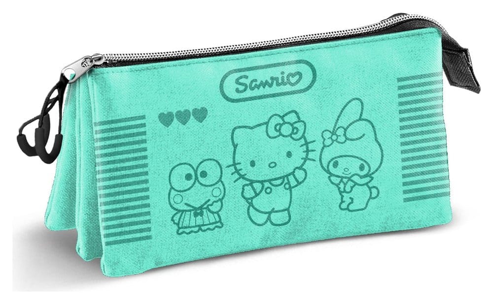 Karactermania Sanrio Triple Pencil Case Hello Kitty Videogame | Makochan