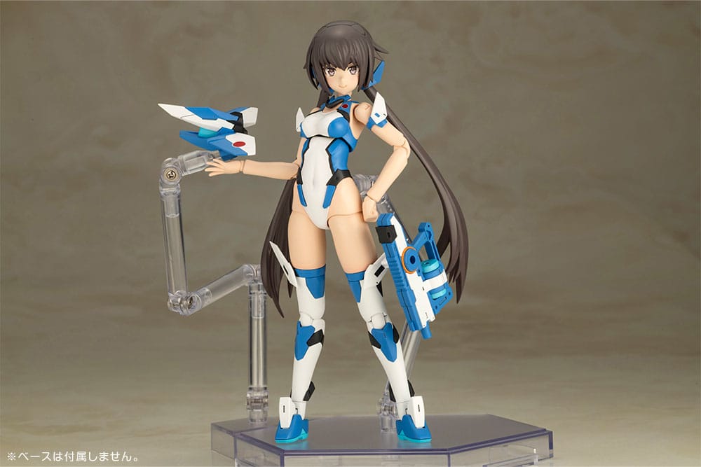 Kotobukiya Frame Arms Girl Plastic Model Kit Stylet Swimsuit Blue Impulse Color Ver. 16 cm | Makochan