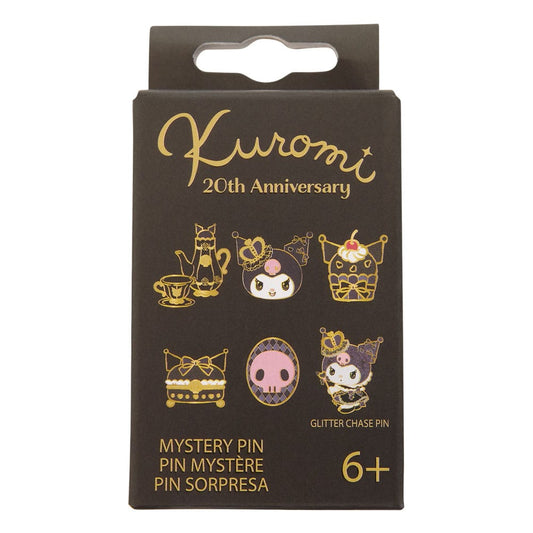 Loungefly Sanrio by Loungefly Enamel Pins Blind Box 20th Anniversary Kuromi Assortment (12) | Makochan