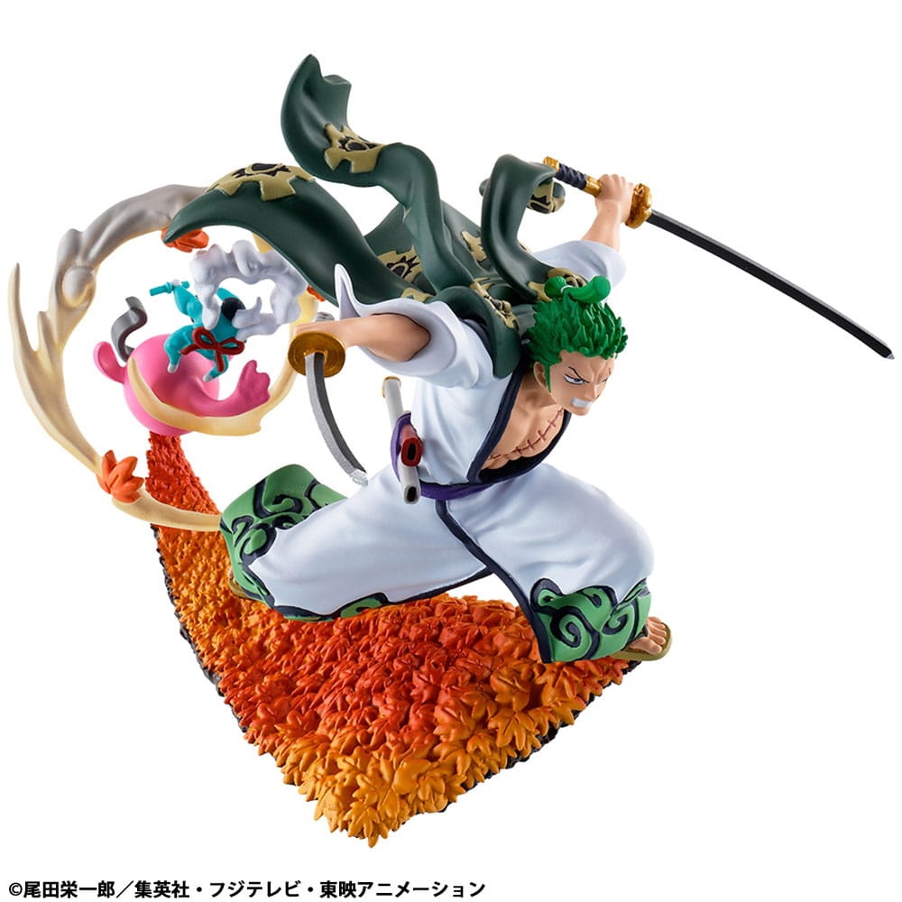 Megahouse One Piece Petitrama PVC Mini Statue Logbox Re Birth Wano Kuni Vol. 1 Set 9 cm | Makochan