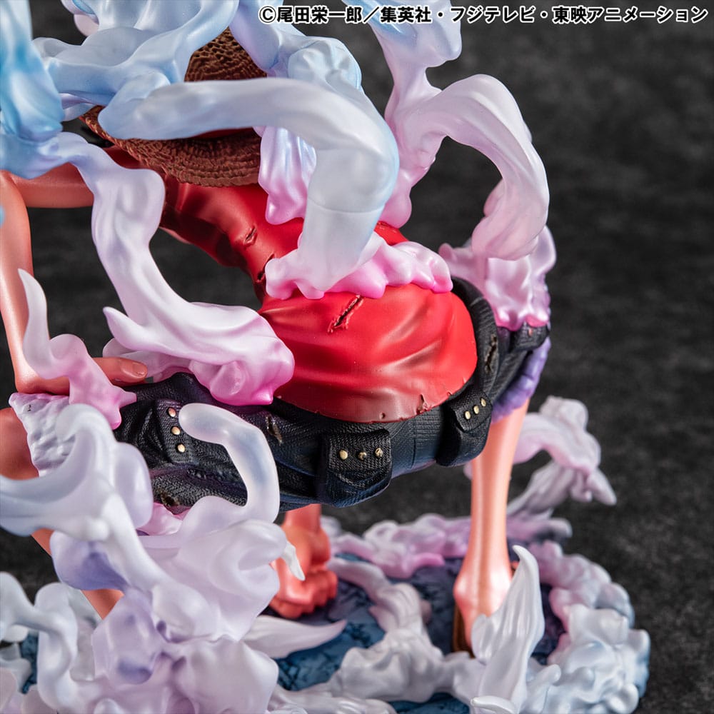 Megahouse One Piece P.O.P PVC Statue Monkey D. Luffy Gear 2 Limited Edition 19 cm | Makochan