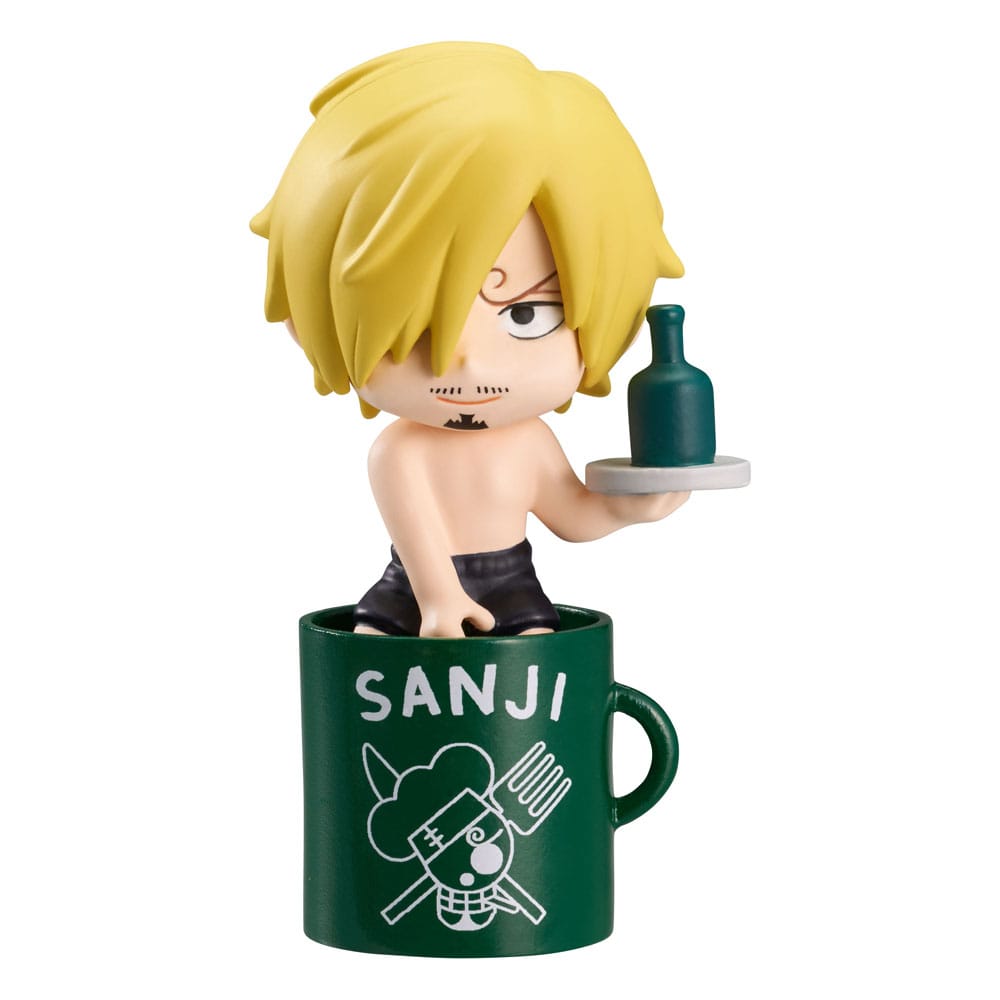 Megahouse One Piece Ochatomo Series Trading Figure Pirates´ Vacance 4 cm Assortment (8) | Makochan