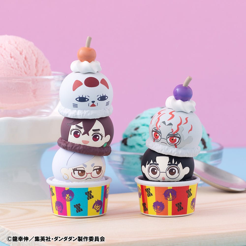 Megahouse Dandadan Tsumichen Stack up & Change Trading Figure 6-Pack 8 cm (with gift) | Makochan