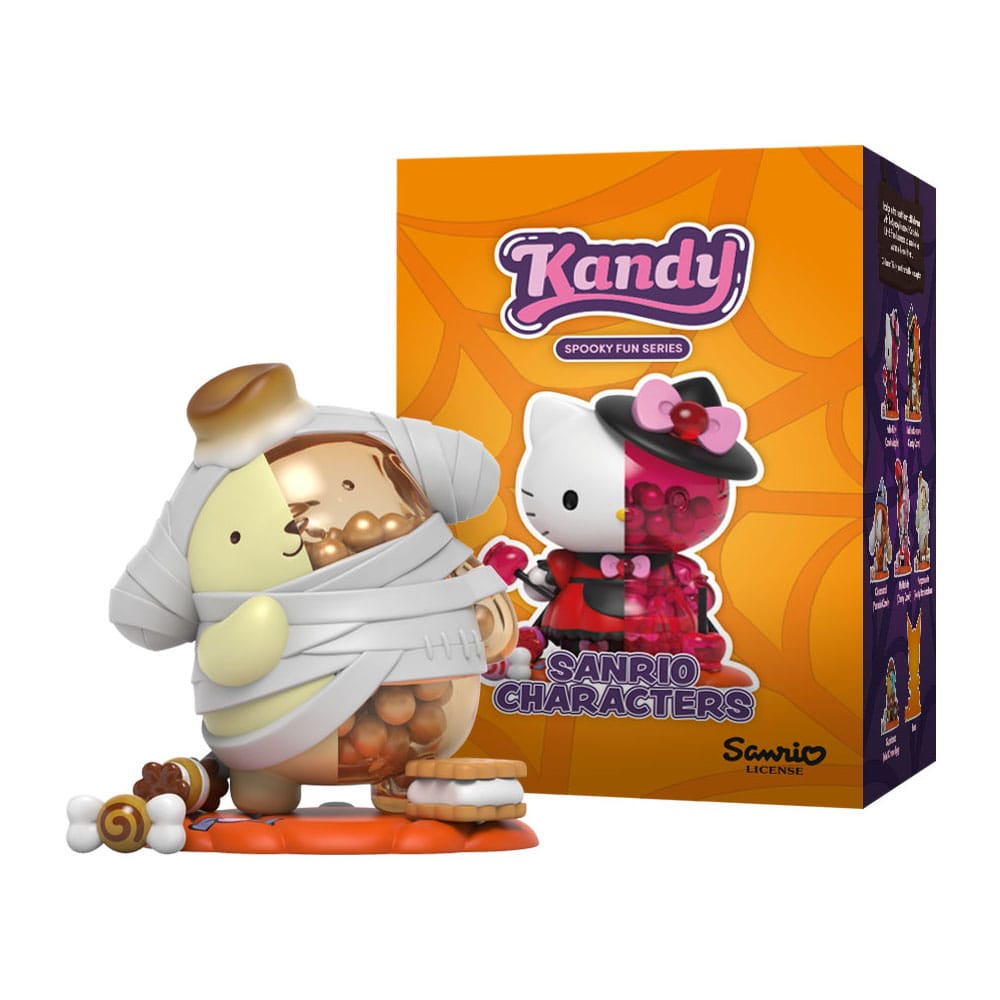 Mighty Jaxx Kandy x Sanrio Blind Box ft. Jason Freeny Collection Series 4 (Spooky Fun) Display (6) | Makochan