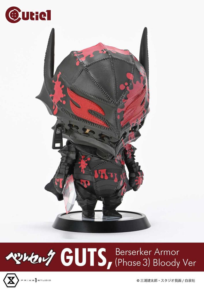 Prime 1 Studio Berserk Cutie1 PVC Figure Guts Berserker Armor (Phase 3) Bloody Ver. 12 cm | Makochan
