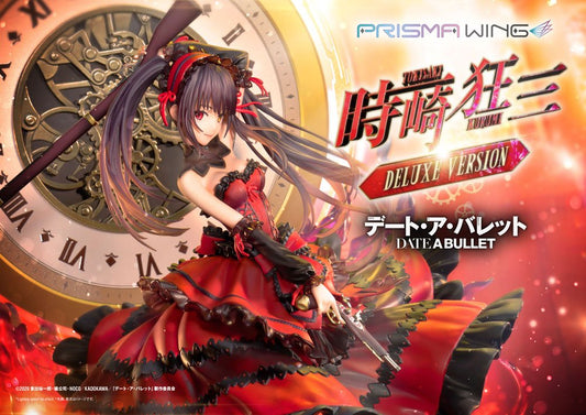 Prime 1 Studio Date A Live Fragment: Date A Bullet Prisma Wing PVC Statue 1/7 Kurumi Tokisaki Deluxe Version 37 cm | Makochan