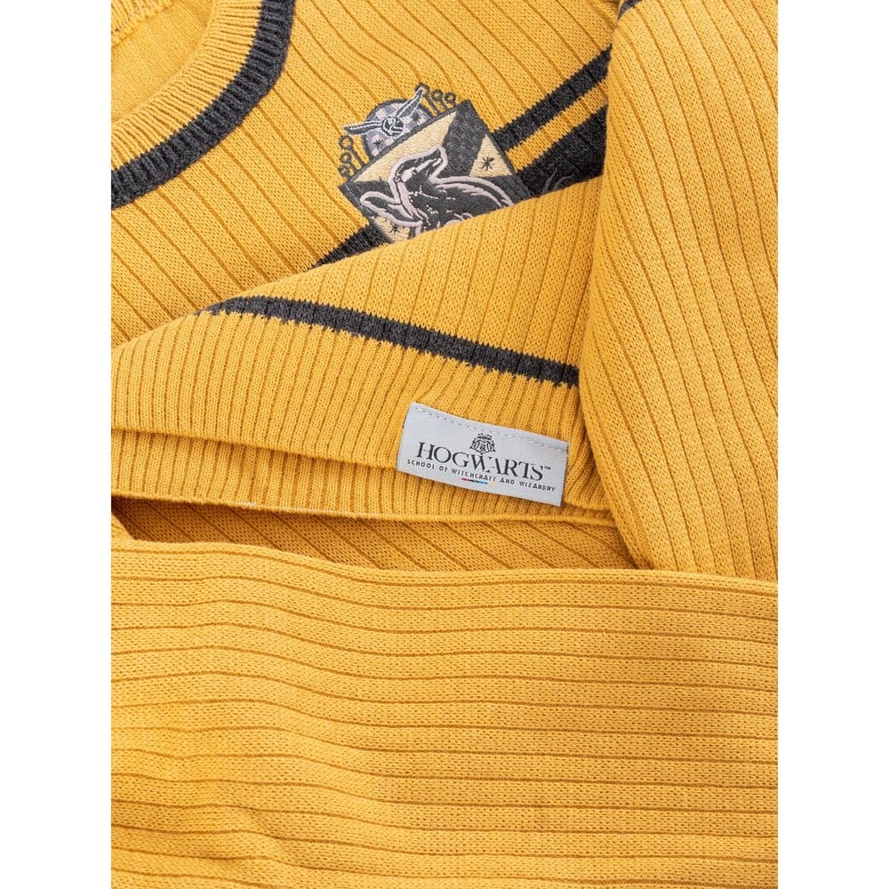 CID Harry Potter Kids Sweater Hufflepuff Varsity | Makochan