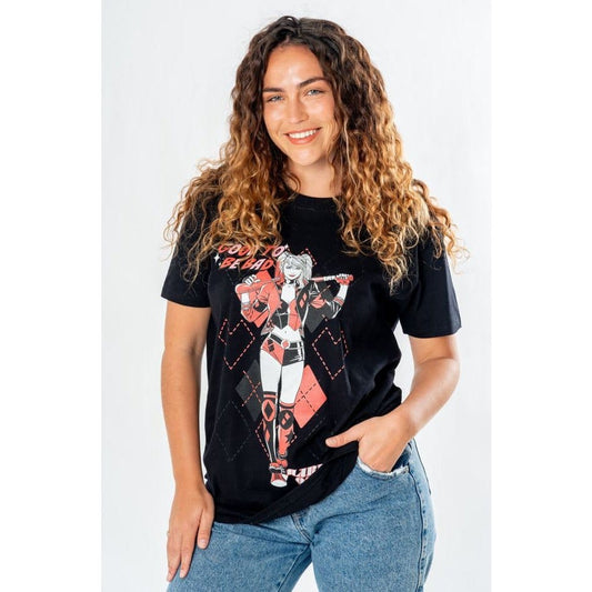 CID DC Comics T-Shirt Harley Quinn Got To Be Bad | Makochan