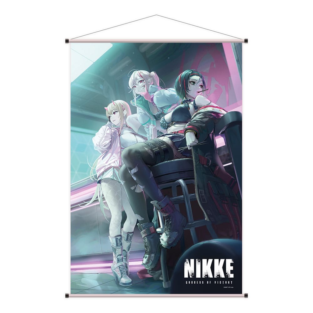 Sakami Merchandise Goddess of Victory: Nikke Wallscroll Viper, Jackal & Crow 60 x 90 cm | Makochan