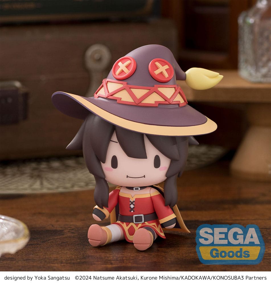 Sega Konosuba God´s blessing on this wonderful world! 3 Fuwa Petit Chibi Figure Megumin 10 cm | Makochan