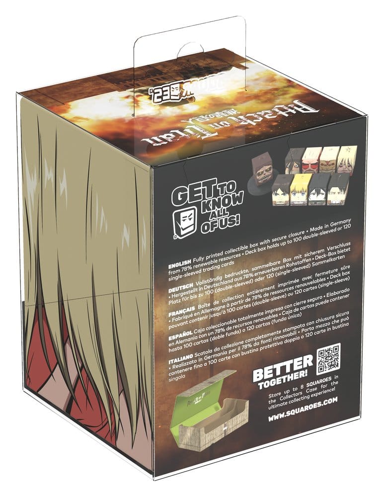 Squaroes Squaroes Squaroe Attack on Titan AOT008 - Female Titan | Makochan