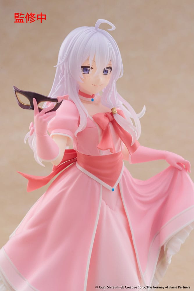 Taito Prize Wandering Witch: The Journey of Elaina Coreful PVC Statue Elaina Mask & Party Dress Ver. 18 cm | Makochan