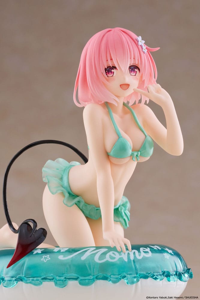 Taito Prize To Love-Ru Darkness PVC Statue Aqua Float Girls Darkness Momo 10 cm | Makochan