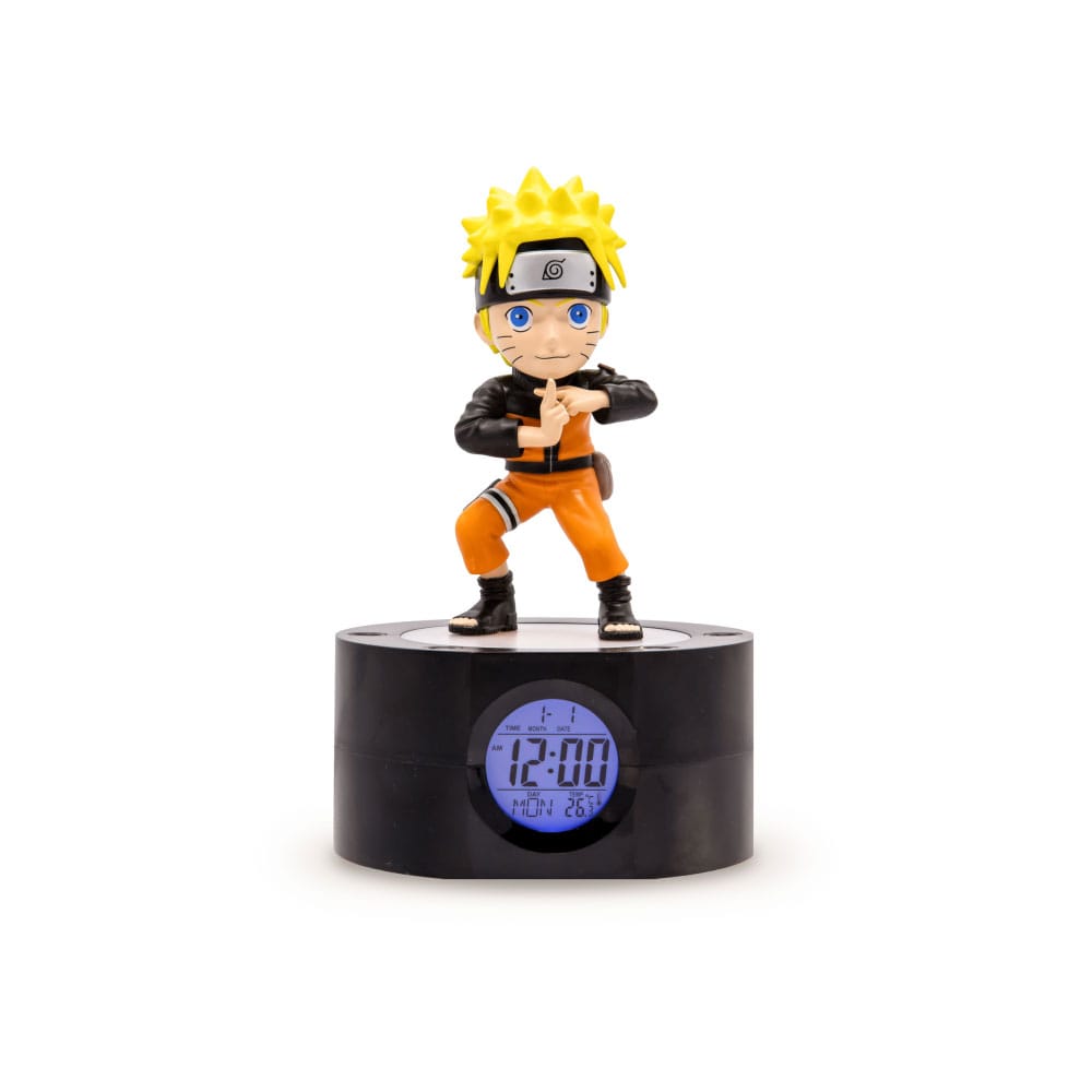 Teknofun Naruto Shippuden Alarm Clock with Light Naruto 18 cm | Makochan