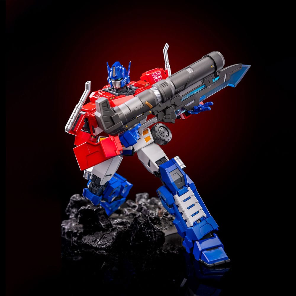 Unix Square Transformers Combot Diecast Action Figure Optimus Prime 19 cm | Makochan
