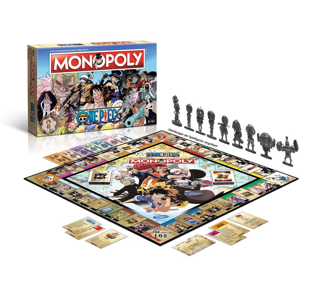 Winning Moves Monopoly Board Game One Piece (New Case) *German Version* | Makochan