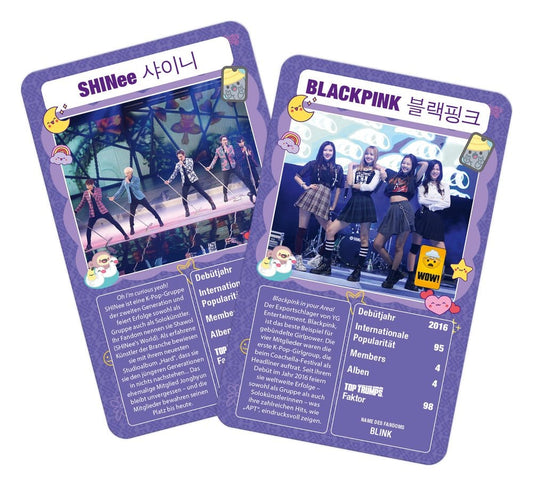 Winning Moves K-Pop Card Game Top Trumps *German Version* | Makochan