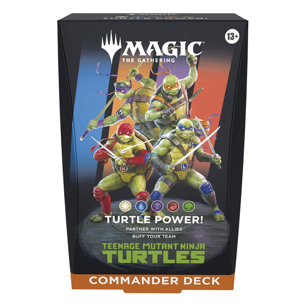 Wizards of the Coast Magic the Gathering Teenage Mutant Ninja Turtles Commander Decks Case (4) english | Makochan