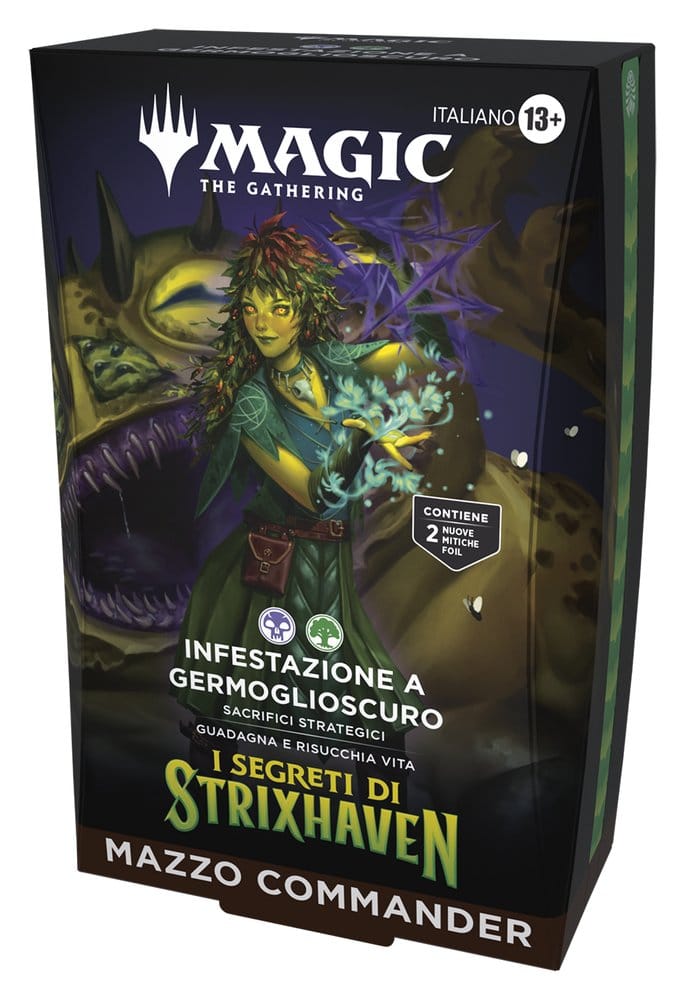 Wizards of the Coast Magic the Gathering I Segreti di Strixhaven Commander Decks Case (5) italian | Makochan