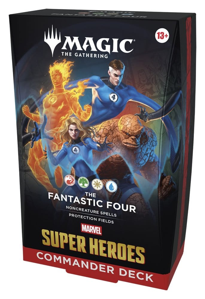 Wizards of the Coast Magic the Gathering Marvel Super Heroes Commander Decks Case (4) english | Makochan
