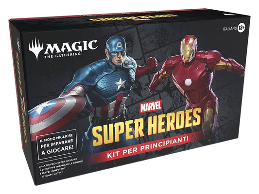 Wizards of the Coast Magic the Gathering Marvel Super Heroes Beginner Box Case (3) italian | Makochan