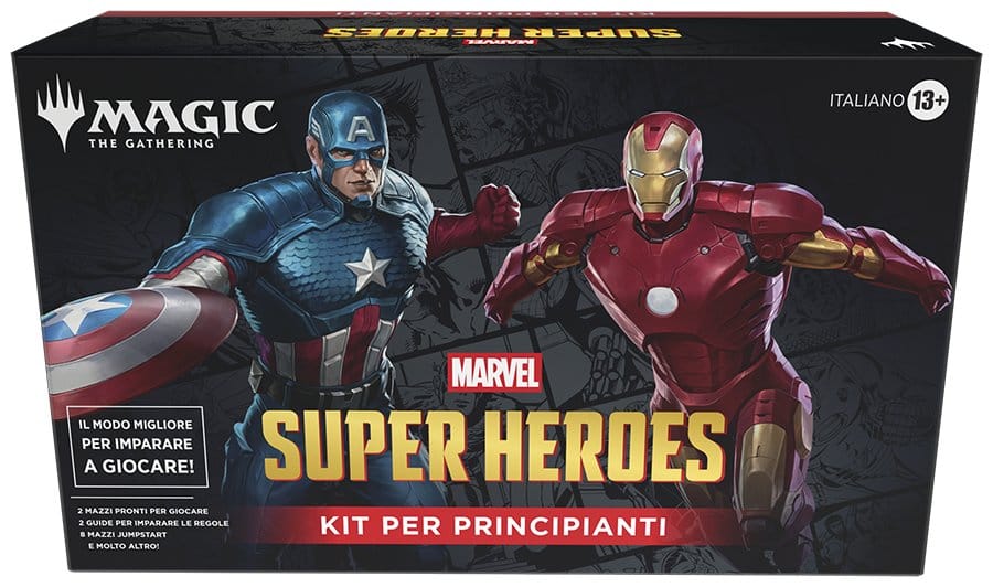 Wizards of the Coast Magic the Gathering Marvel Super Heroes Beginner Box Case (3) italian | Makochan