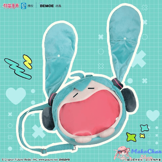 BeMOE: Vocaloid Hatsune Miku - Plush Ita Bag ( Pre-order) Makochan.store