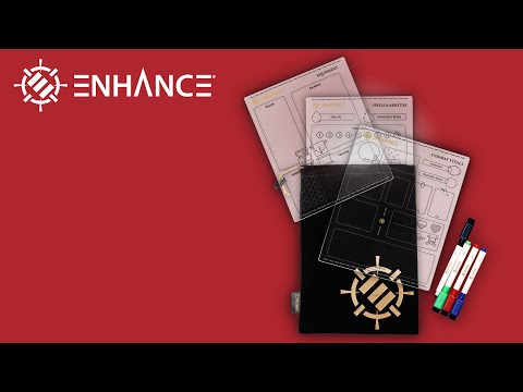 Enhance Enhance RPG Series Acrylic Character Sheet Set *English Version* | Makochan