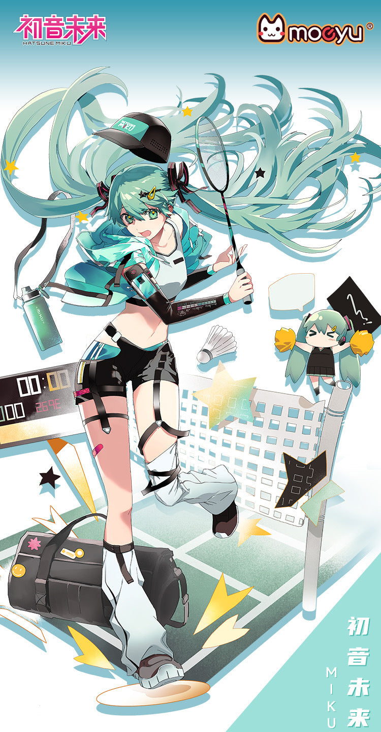 Moeyu Hatsune Miku Running Series Sun Protection Sleeves - Moeyu - Makochan - Belgium - Europe