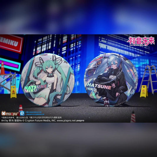 moeyu: Hatsune Miku Tech Series Large Badge