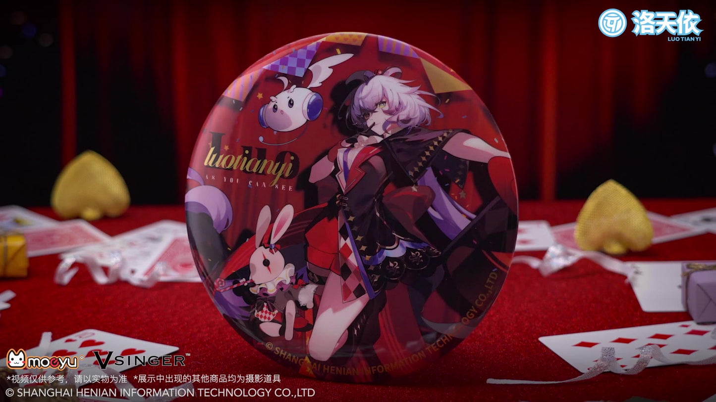 Moeyu Vsinger Luo Tianyi “As You See” Series Big Badge