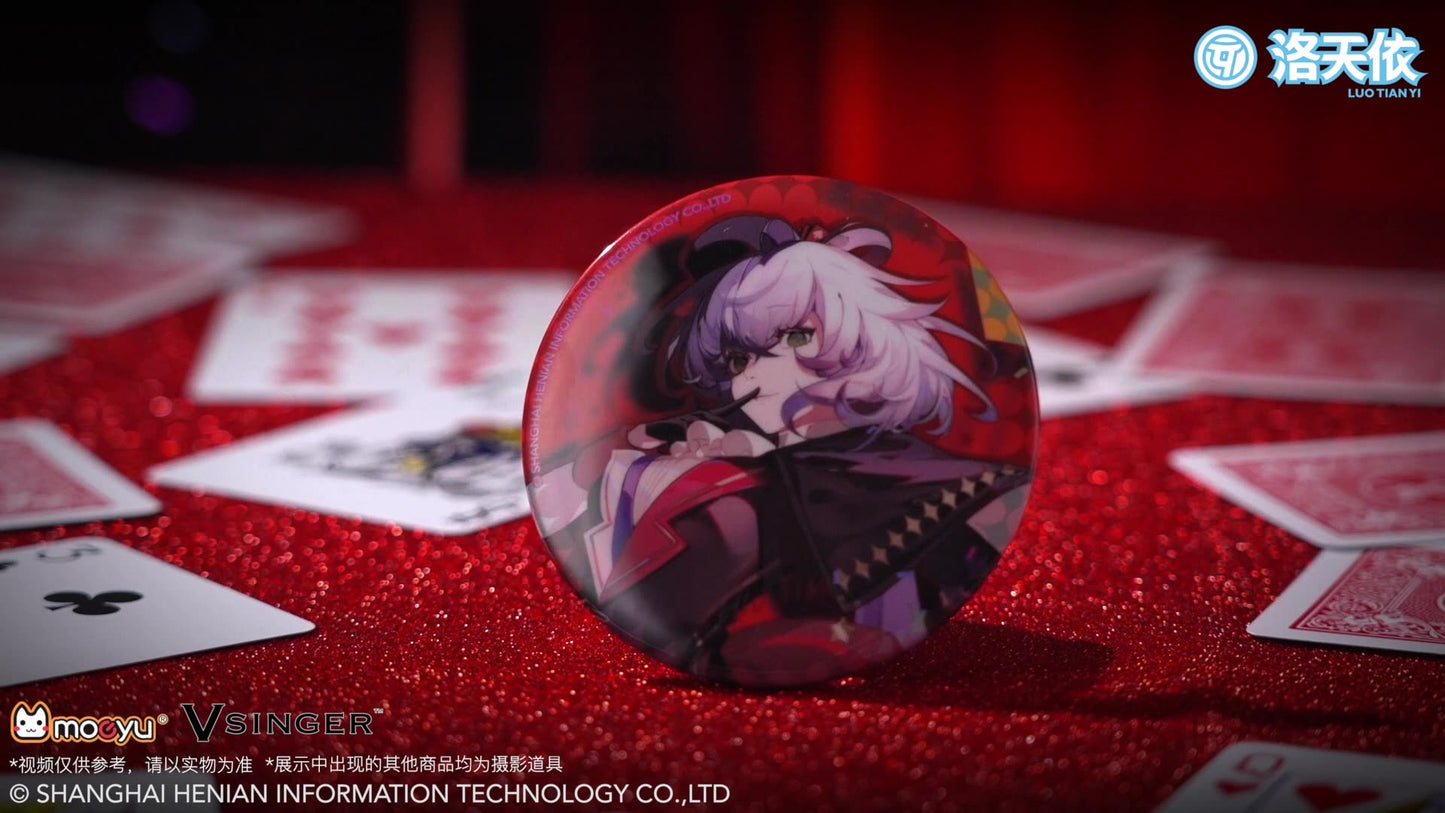 Moeyu Vsinger Luo Tianyi “As You See” Series Tinplate Badge