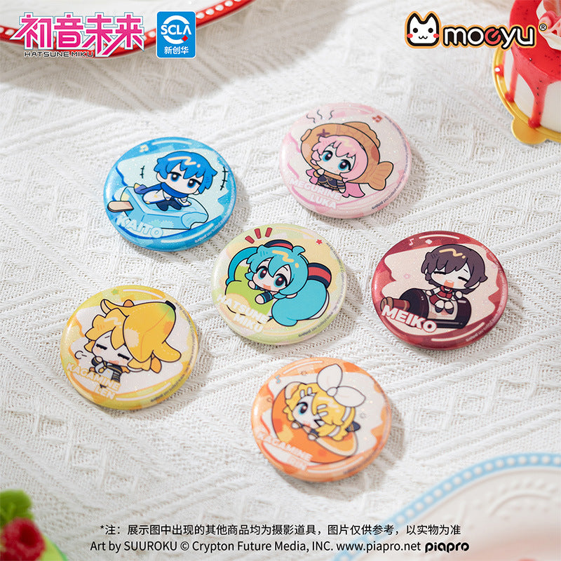 Moeyu: Hatsune Miku AMU Series Tinplate Badge (Blind Box) - Moeyu - Makochan - Belgium - Europe