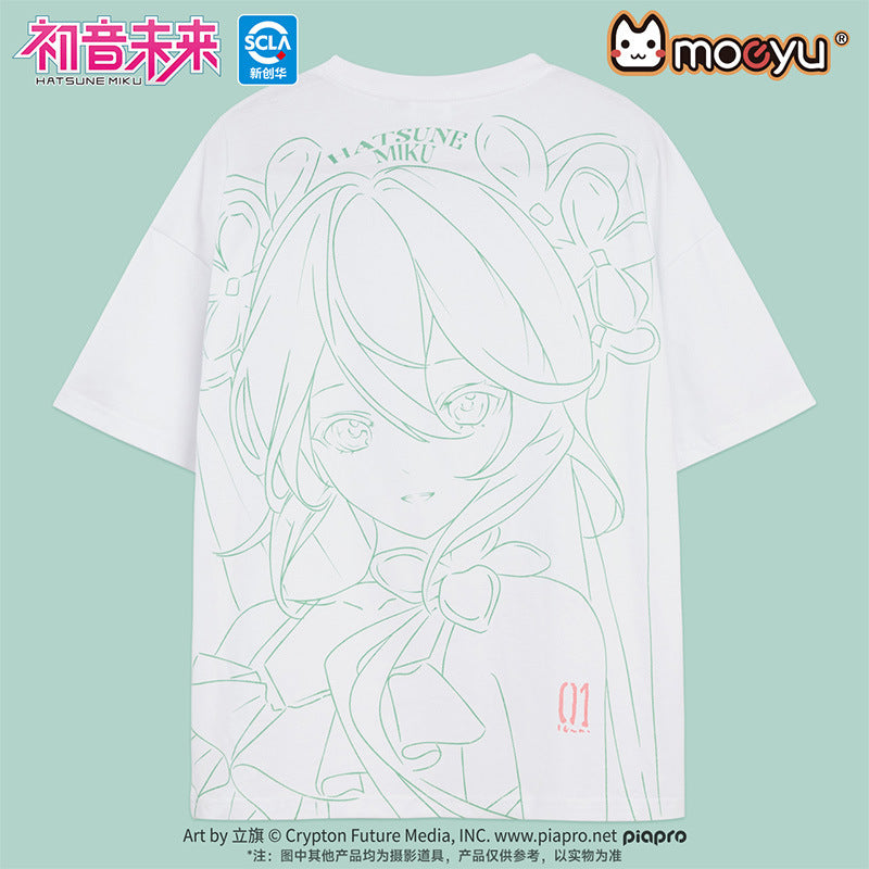 Moeyu Hatsune Miku Summer Flower Series T-Shirt - Moeyu - Makochan - Belgium - Europe