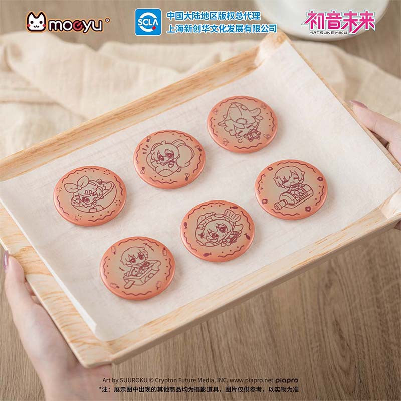 Moeyu: Hatsune Miku AMU series embossed biscuit badge - Moeyu - Makochan - Belgium - Europe
