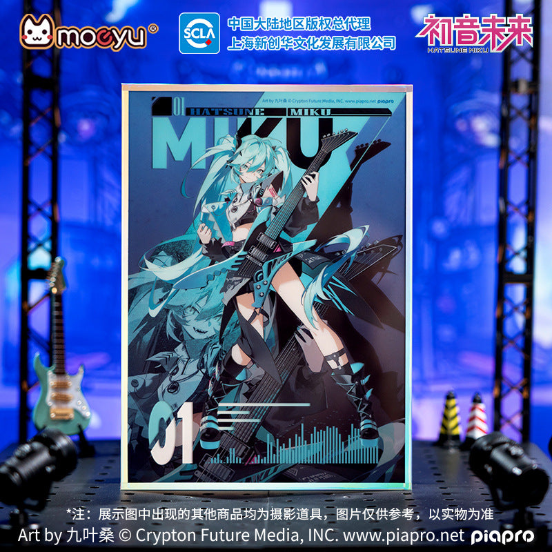 Moeyu: Hatsune Miku 831 Birthday Festival RAVE Series Acrylic Color Paper
