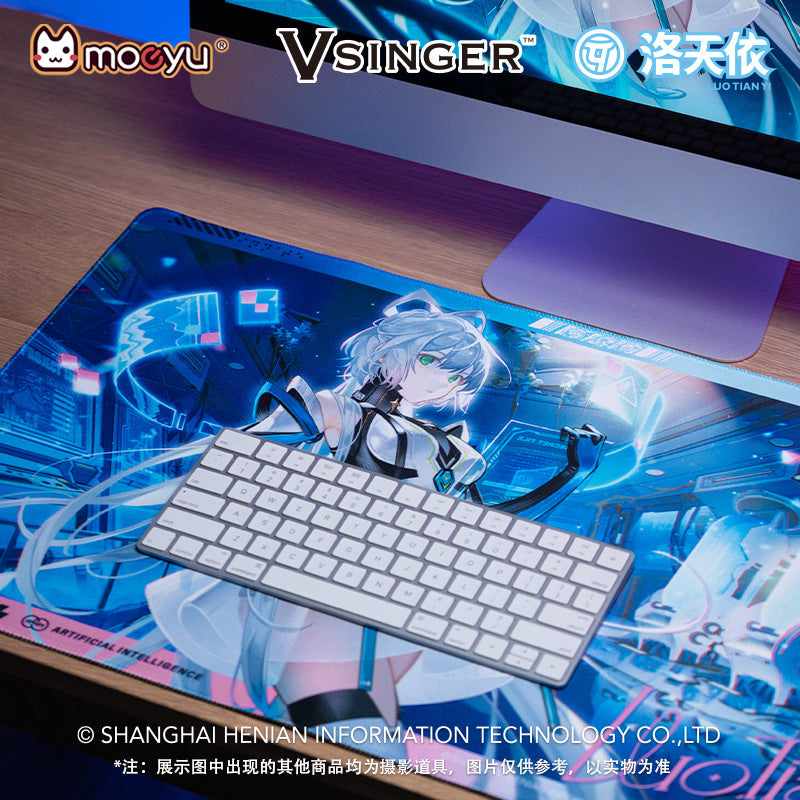 Moeyu Vsinger Luo Tianyi Laboratory CODE: LUO Series Desk Mat (70×40×0.3cm) - Moeyu - Makochan - Belgium - Europe