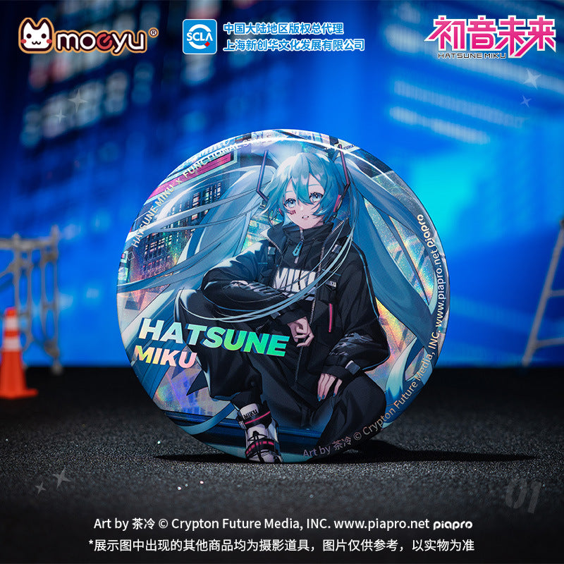 moeyu: Hatsune Miku Tech Series Large Badge