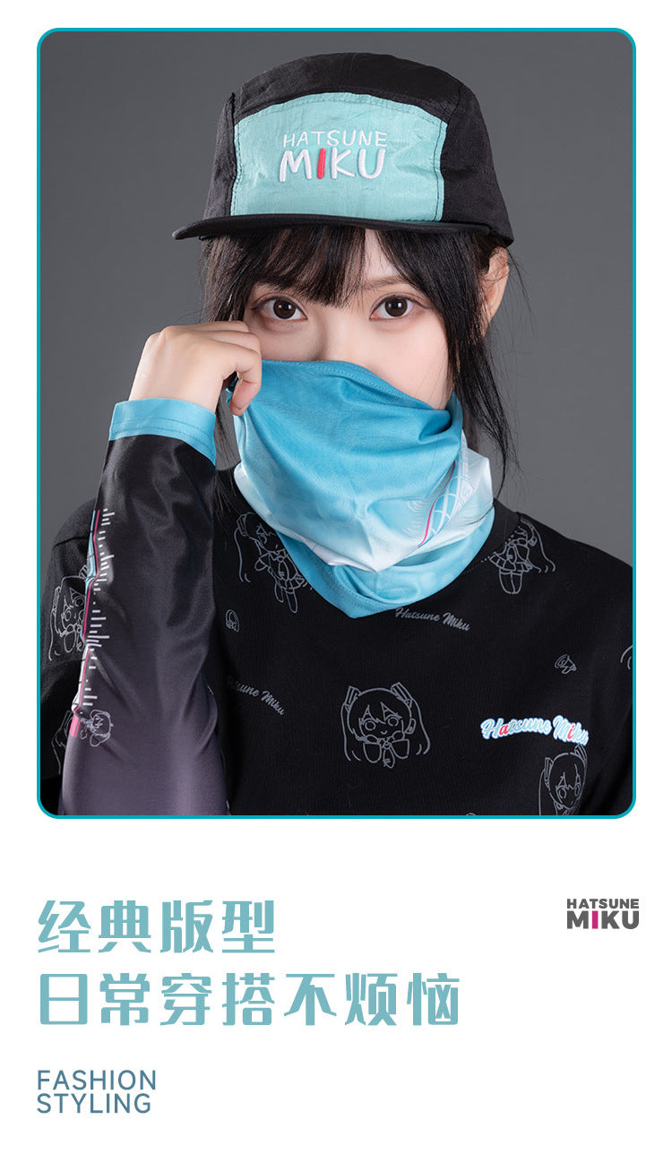 Moeyu Hatsune Miku Running Series Outdoor Face Towel - Moeyu - Makochan - Belgium - Europe