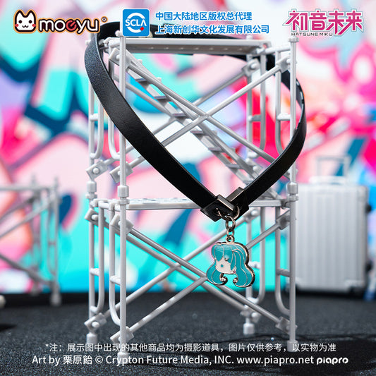 Moeyu:  Hatsune Miku Radio Invasion Series Necklace (Leather Strap) - Moeyu - Makochan - Belgium - Europe